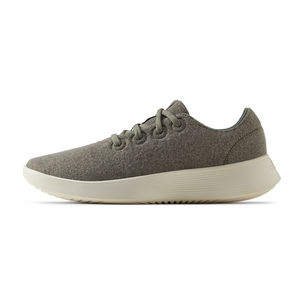 Men's Wool Runner Go - Rugged Green (Stony Cream Sole)