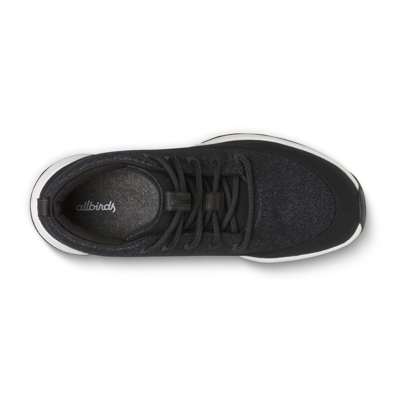 Women's Wool Runner NZ Mid Waterproof - Natural Black (Natural White Sole)