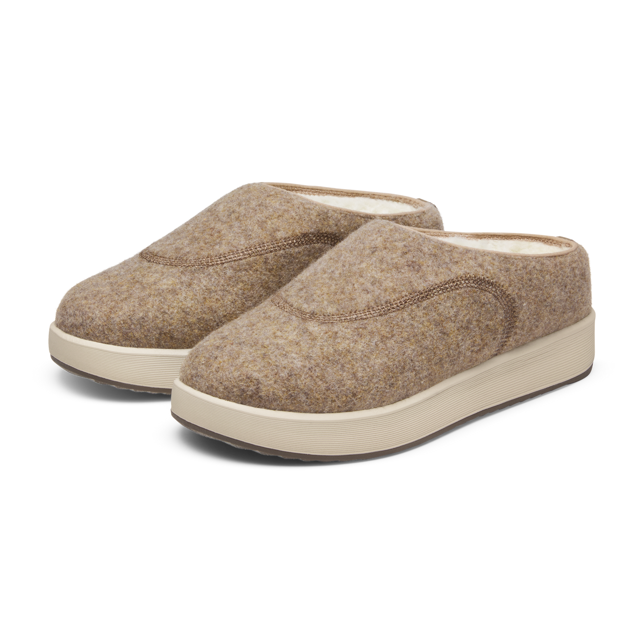 Men's Kiwi Clog - Dark Camel (Stony Cream Sole)
