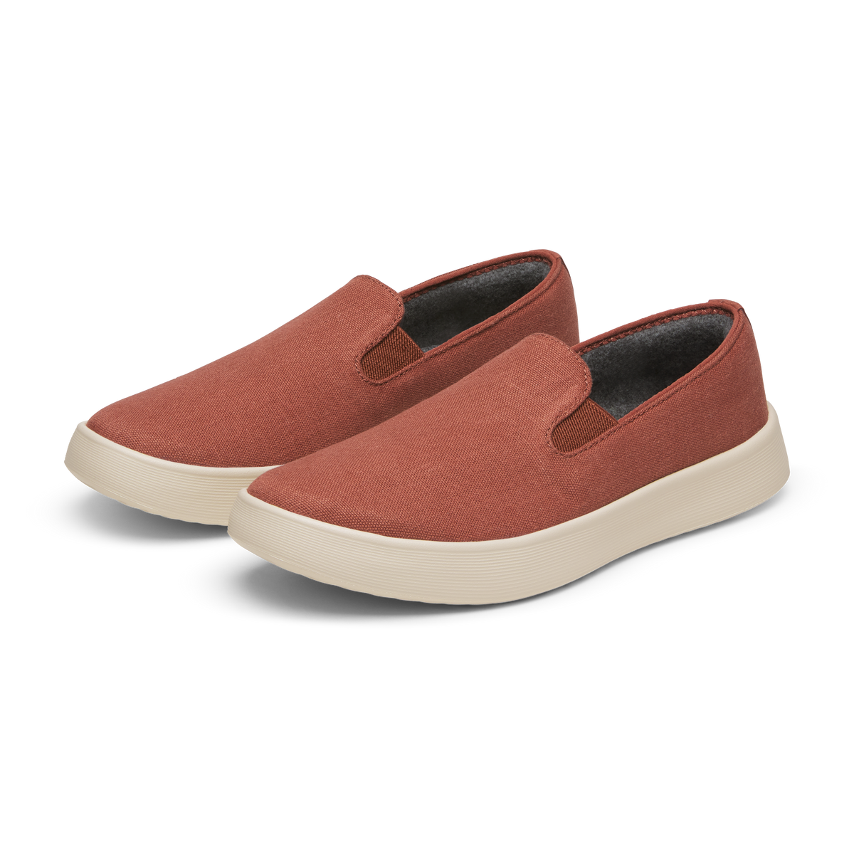 Women's Canvas Cruiser Slip On - Auburn (Warm White Sole)