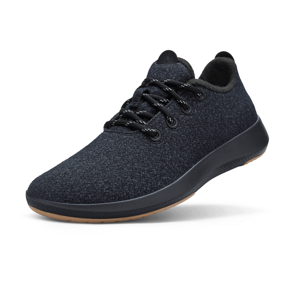 Women's Wool Runner Mizzles - Natural Black (Natural Black Sole)