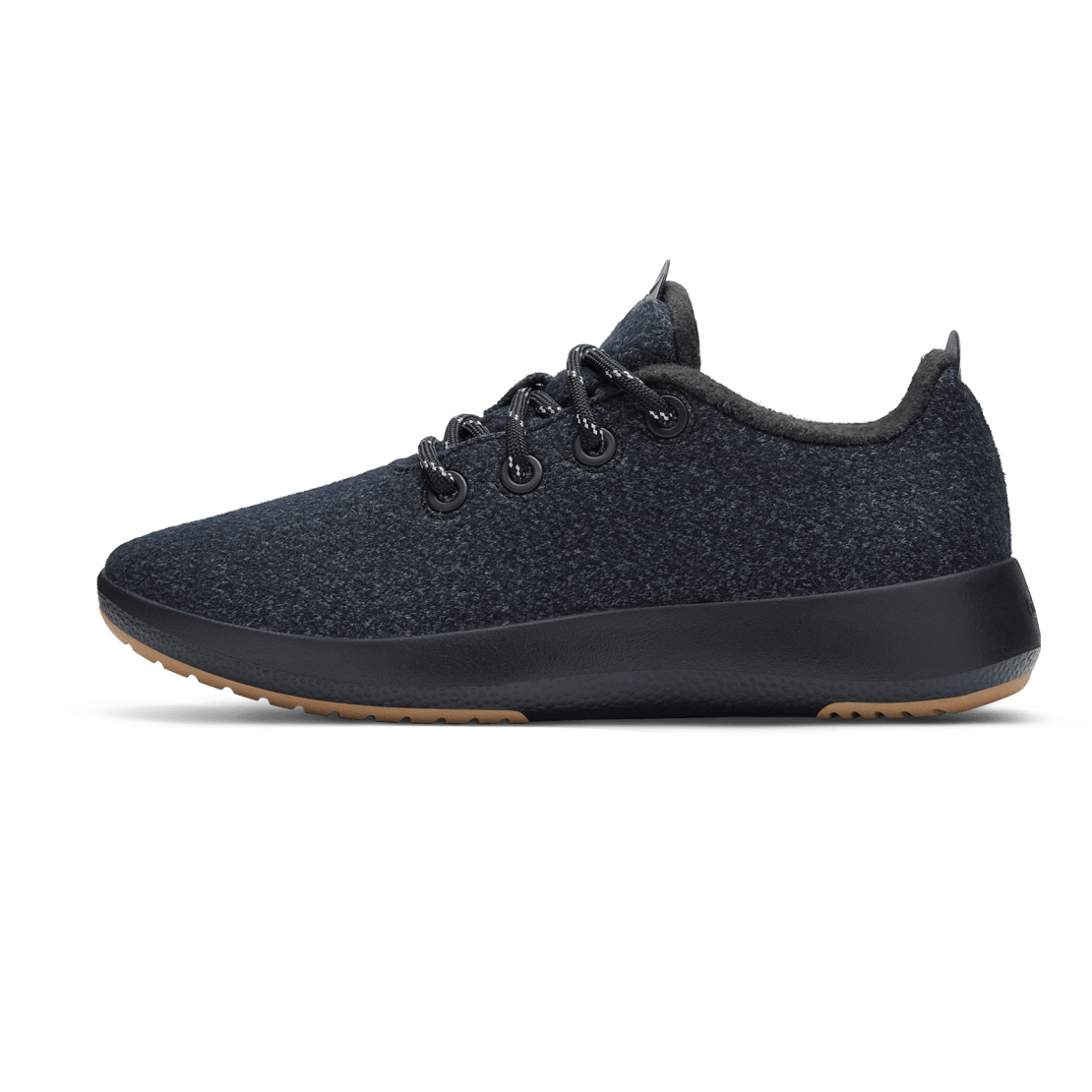 Women's Wool Runner Mizzles - Natural Black (Natural Black Sole)