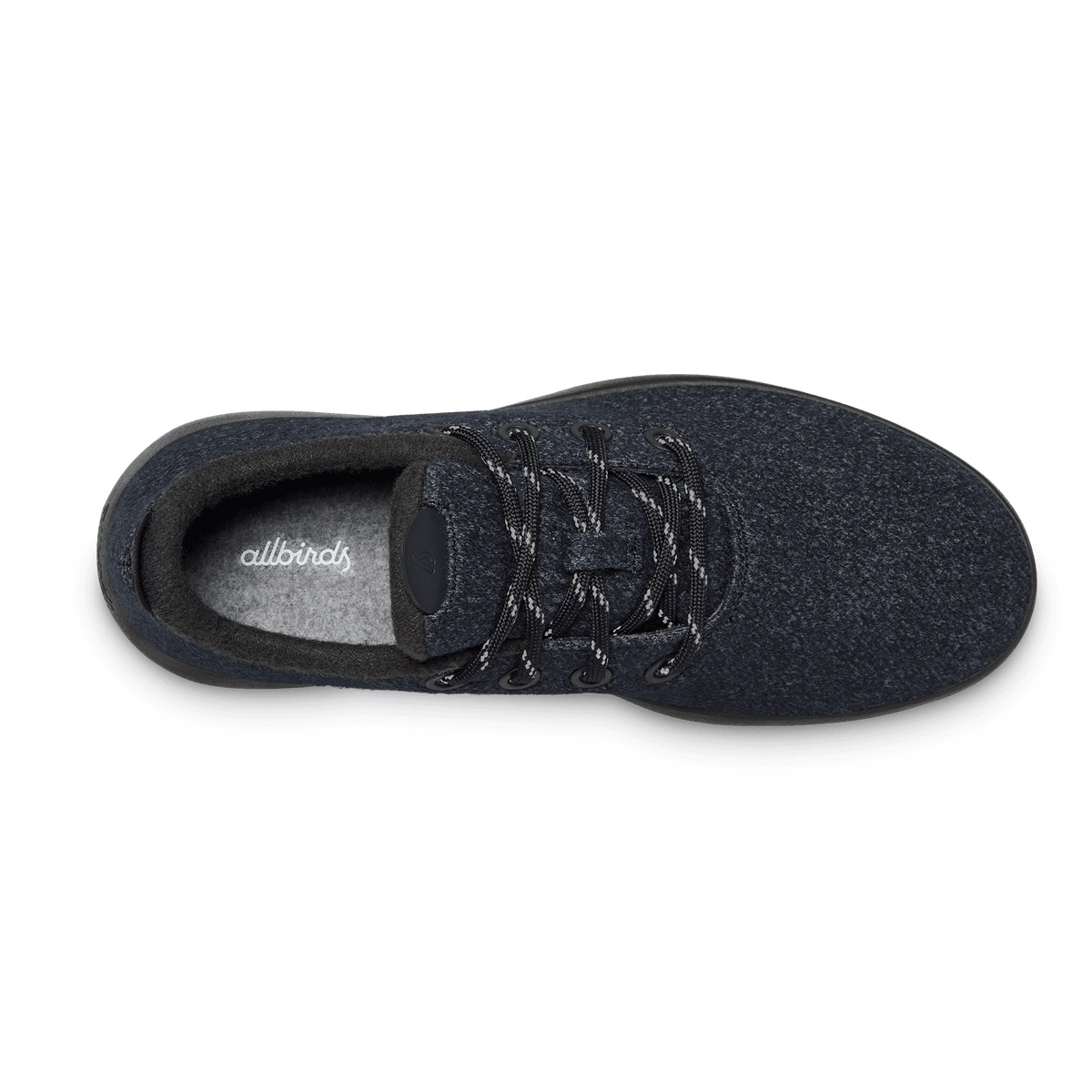 Women's Wool Runner Mizzles - Natural Black (Natural Black Sole)