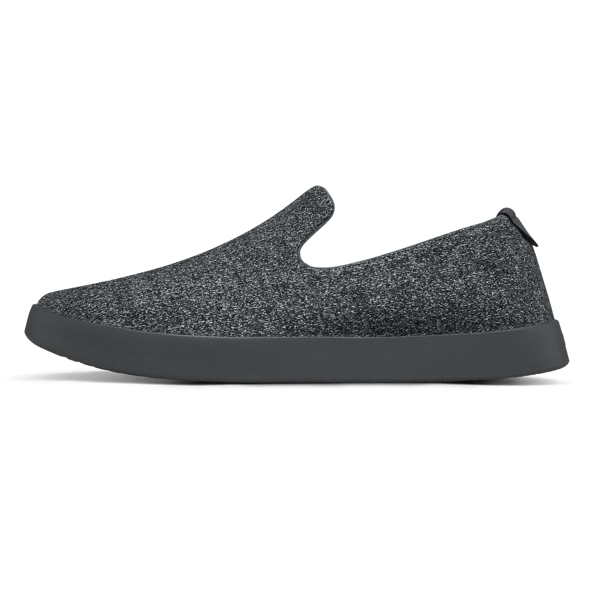 Women's Wool Lounger - Natural Grey (Dark Grey Sole)
